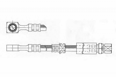 FERODO fhy2237 -  Тормозной шланг