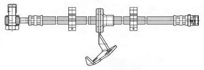 FERODO fhy2302 -  Тормозной шланг