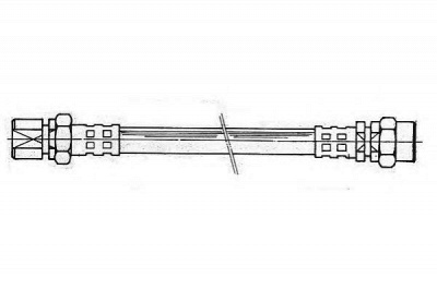 FERODO fhy2390 -  Тормозной шланг