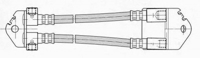 FERODO fhy2571 -  Тормозной шланг