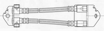FERODO fhy2572 -  Тормозной шланг
