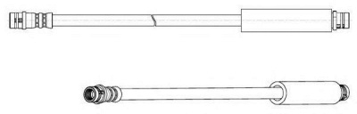 FERODO fhy2574 -  Тормозной шланг