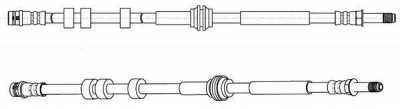 FERODO fhy2729 -  Тормозной шланг