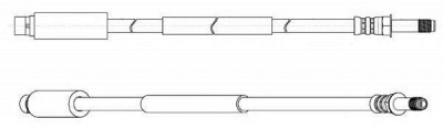 FERODO fhy2756 -  Тормозной шланг