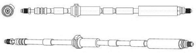 FERODO fhy2761 -  Тормозной шланг
