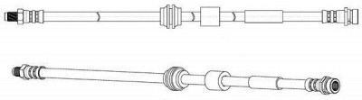 FERODO fhy2762 -  Тормозной шланг
