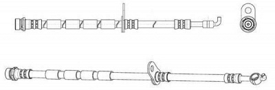 FERODO fhy2829 -  Тормозной шланг