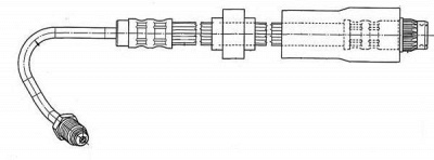 FERODO fhy3012 -  Тормозной шланг