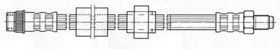FERODO fhy3015 -  Тормозной шланг