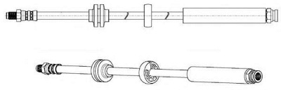 FERODO fhy3209 -  Тормозной шланг