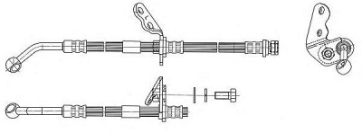 FERODO fhy3216 -  Тормозной шланг