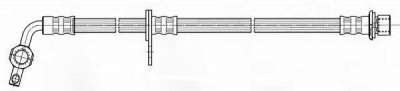 FERODO fhy3266 -  Тормозной шланг