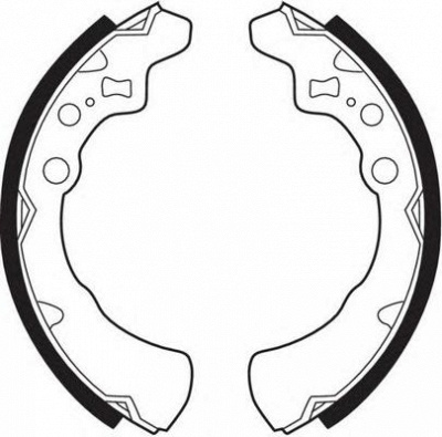 FERODO fsb326 -  Комплект тормозных колодок