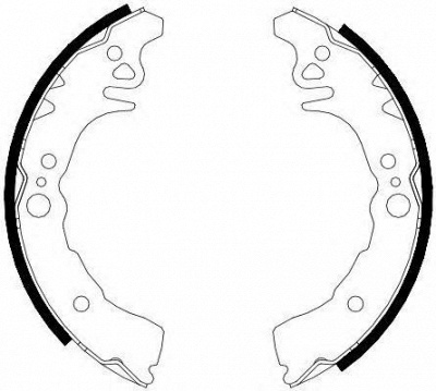 FERODO fsb4118 -  Комплект тормозных колодок