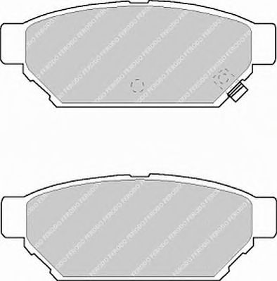 FERODO fsl1013 -  Комплект тормозных колодок, дисковый тормоз