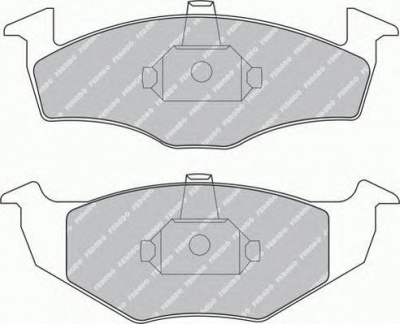 FERODO fsl1101 -  Комплект тормозных колодок, дисковый тормоз