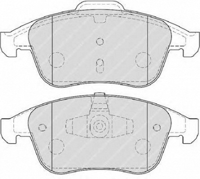 FERODO fsl4068 -  Комплект тормозных колодок, дисковый тормоз