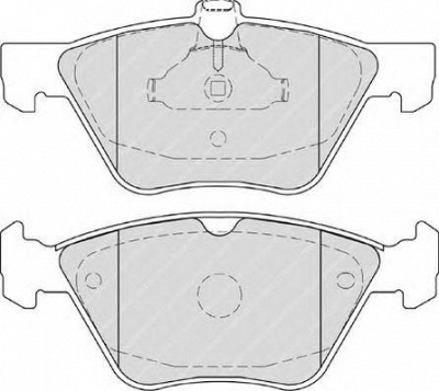 FERODO fsl4289 -  Комплект тормозных колодок, дисковый тормоз