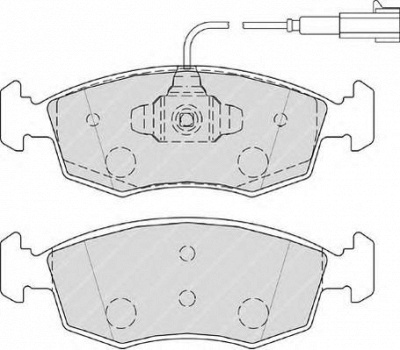 FERODO fsl4353 -  Комплект тормозных колодок, дисковый тормоз