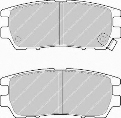 FERODO fsl804 -  Комплект тормозных колодок, дисковый тормоз