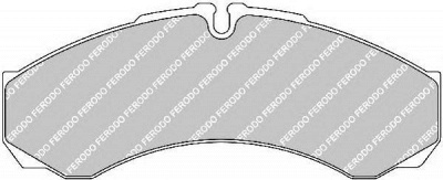 FERODO fvr1102 -  Комплект тормозных колодок, дисковый тормоз
