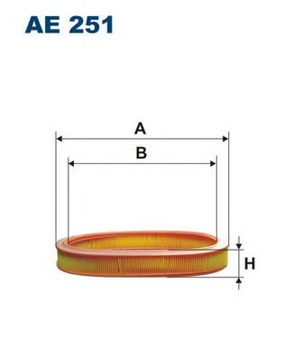 FILTRON ae251 -  Воздушный фильтр