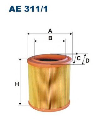 FILTRON ae3111 -  Воздушный фильтр