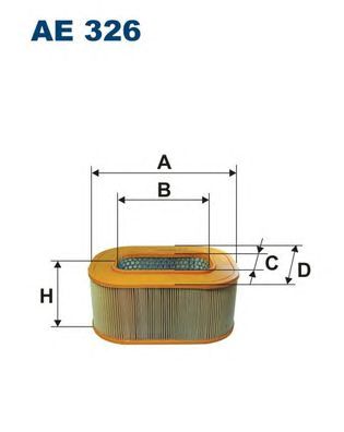 FILTRON ae326 -  Воздушный фильтр