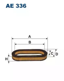 FILTRON ae336 -  Воздушный фильтр