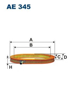 FILTRON ae345 -  Воздушный фильтр