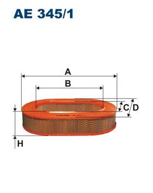 FILTRON ae3451 -  Воздушный фильтр