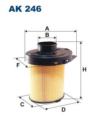 FILTRON ak246 -  Воздушный фильтр