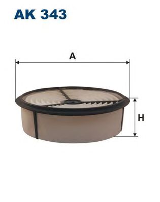 FILTRON ak343 -  Воздушный фильтр