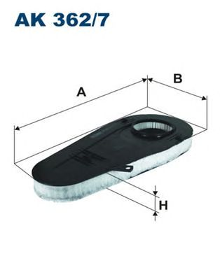 FILTRON ak3627 -  Фильтр воздушный