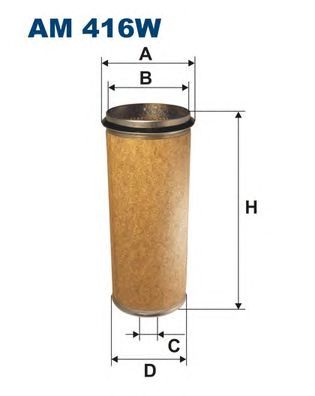 FILTRON am416w -  Фильтр добавочного воздуха