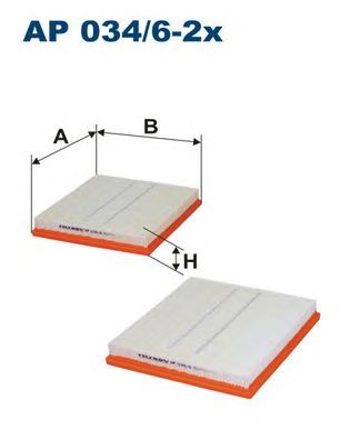 FILTRON ap03462x -  Воздушный фильтр