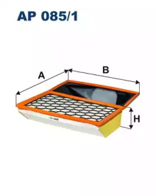 FILTRON ap0851 -  Воздушный фильтр