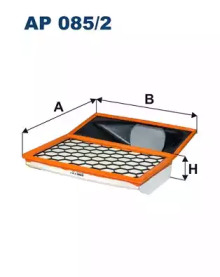 FILTRON ap0852 -  Воздушный фильтр
