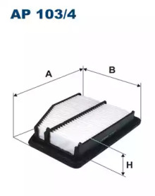 FILTRON ap1034 -  Фильтр воздушный