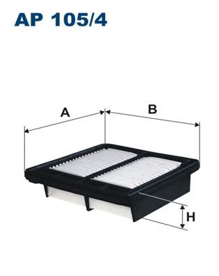 FILTRON ap1054 -  Воздушный фильтр