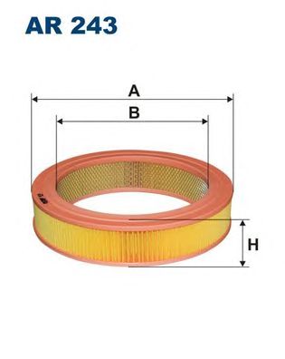 FILTRON ar243 -  Воздушный фильтр