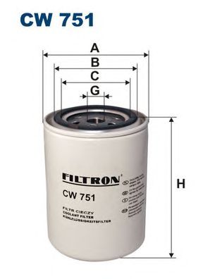 FILTRON cw751 -  Фильтр для охлаждающей жидкости