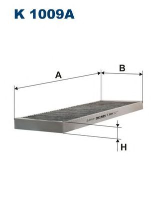 FILTRON k1009a -  Фильтр воздуха в салоне