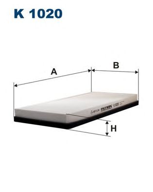 FILTRON k1020 -  Фильтр воздуха в салоне