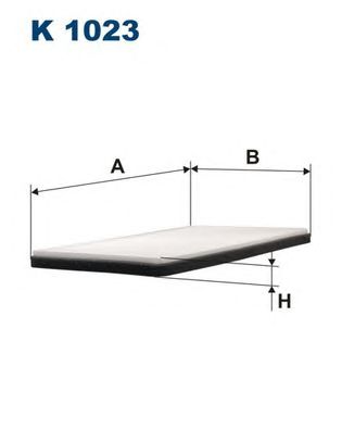 FILTRON k1023 -  Фильтр воздуха в салоне