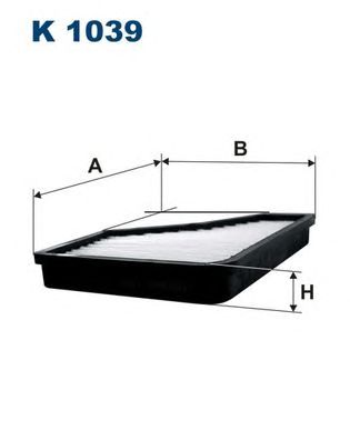 FILTRON k1039 -  Фильтр воздуха в салоне