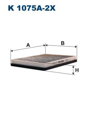 FILTRON k1075a2x -  Фильтр воздуха в салоне