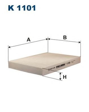 FILTRON k1101 -  Фильтр воздуха в салоне