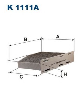 FILTRON k1111a -  Фильтр воздуха в салоне