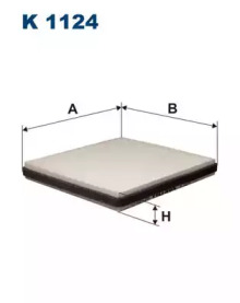 FILTRON k1124 -  Фильтр воздуха в салоне